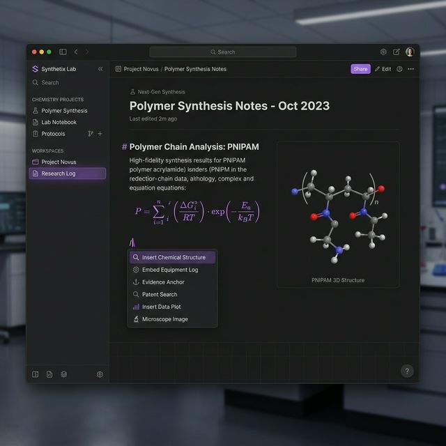 Next-gen science editor UI