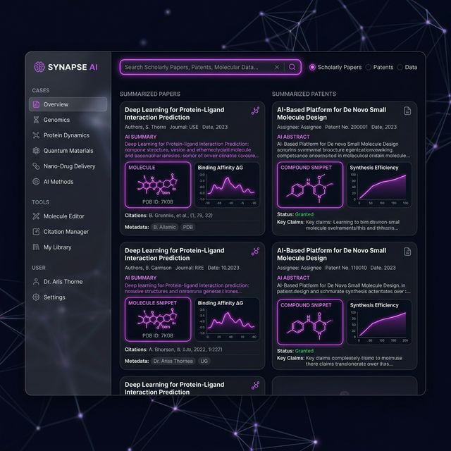 AI Research Assistant UI